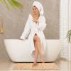 imagedownluxe Bamboo Bath Mat for Bathroom  Waterproof Bamboo Shower Mat Non Slip Foldable Bathroom Floor Mat for Indoor ampamp Outdoor Natural Color 15quot X 27quot Medium27 x 15 Rectangular