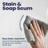 imagedownluxe Clear Shower Curtain Liner PEVA Lightweight Plastic Shower Liner with 3 Magnets 72quot x 72quot Waterproof Bathroom Curtain2 Clearheavy