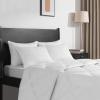 imagedownluxe Down Alternative Pillows King Size Set of 2  Hotel Collection Soft Bed Pillows for Sleeping Perfect for Side Back and Stomach Sleepers 20 X 36Horizontal Stripes
