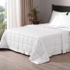 imagedownluxe Weighted Blanket King Size 18 lb Weighted Blanket with Glass Beads for All Season Machine Washable Heavy Blanket White 108 X 90 InchIvory
