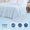 imagedownluxe Cooling Comforter Queen Size Cooling Blankets for Hot Sleepers Cold Blanket Summer Comforter with QMaxampgt04 ArcChill Cooling Fiber Light BlueLight Blue