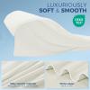 imagedownluxe Cooling Comforter Queen Size Cooling Blankets for Hot Sleepers Cold Blanket Summer Comforter with QMaxampgt04 ArcChill Cooling Fiber Light BlueBeige
