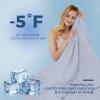 imagedownluxe Cooling Comforter Queen Size Cooling Blankets for Hot Sleepers Cold Blanket Summer Comforter with QMaxampgt04 ArcChill Cooling Fiber Light BlueLavender
