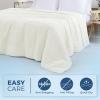 imagedownluxe Cooling Comforter Queen Size Cooling Blankets for Hot Sleepers Cold Blanket Summer Comforter with QMaxampgt04 ArcChill Cooling Fiber Light BlueBeige