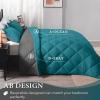imagedownluxe Queen Comforter Set  Charcoal and Grey Queen Comforter Soft Bedding Sets for All Seasons 3 Pieces  1 Comforter 88quotx92quot and 2 Pillow Shams20quotx26quotOceanGray