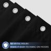 imagedownluxe Waterproof Fabric Shower Curtain Liner Soft Cloth Shower Liner with 3 Magnets Machine Washable ampamp Hotel Quality Bathroom Curtain 70quot W x 72quot L WhiteBlack