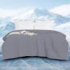 imagedownluxe Cooling Comforter Queen Size Cooling Blankets for Hot Sleepers Cold Blanket Summer Comforter with QMaxampgt04 ArcChill Cooling Fiber Light BlueDark Grey