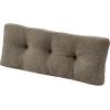 imagedownluxe Indoor Bench Cushion for Indoor Furniture NonSlip Tufted Overstuffed Textured Foam Bench Seat Cushion 36quot X 14quot X 4quot Blue 2 PackKhaki
